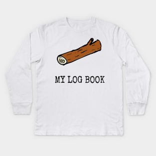 MY LOG BOOK Kids Long Sleeve T-Shirt